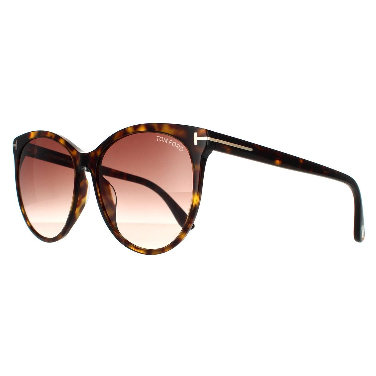 Klassische Cat-Eye-Sonnenbrille mit Verlaufsgläsern
