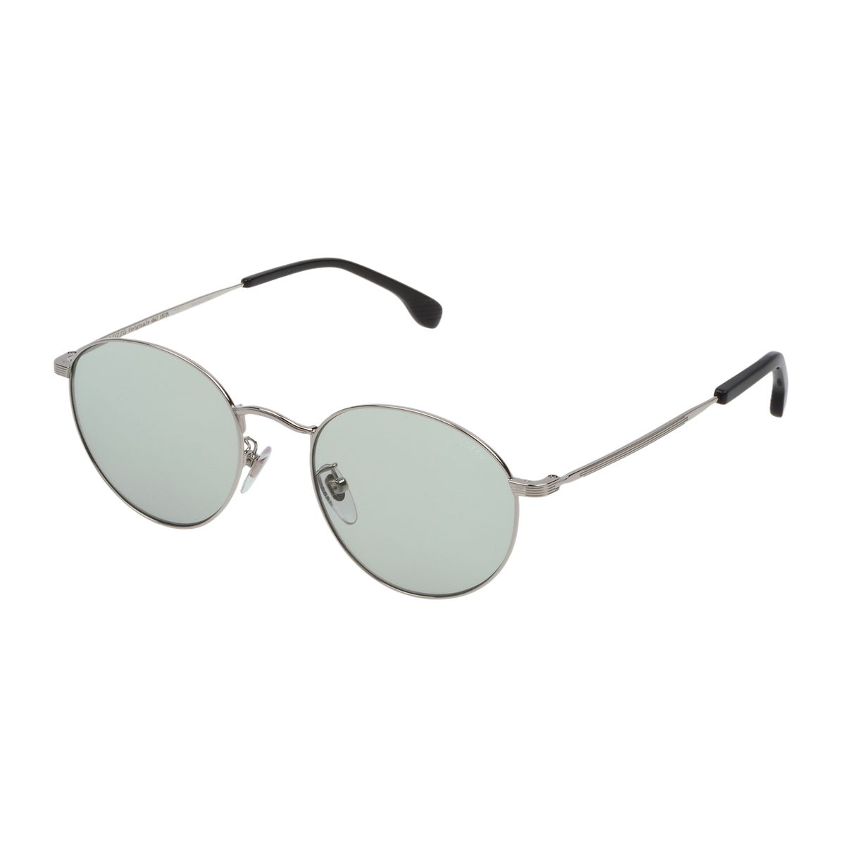 Runde Sonnenbrille mit Metallrahmen