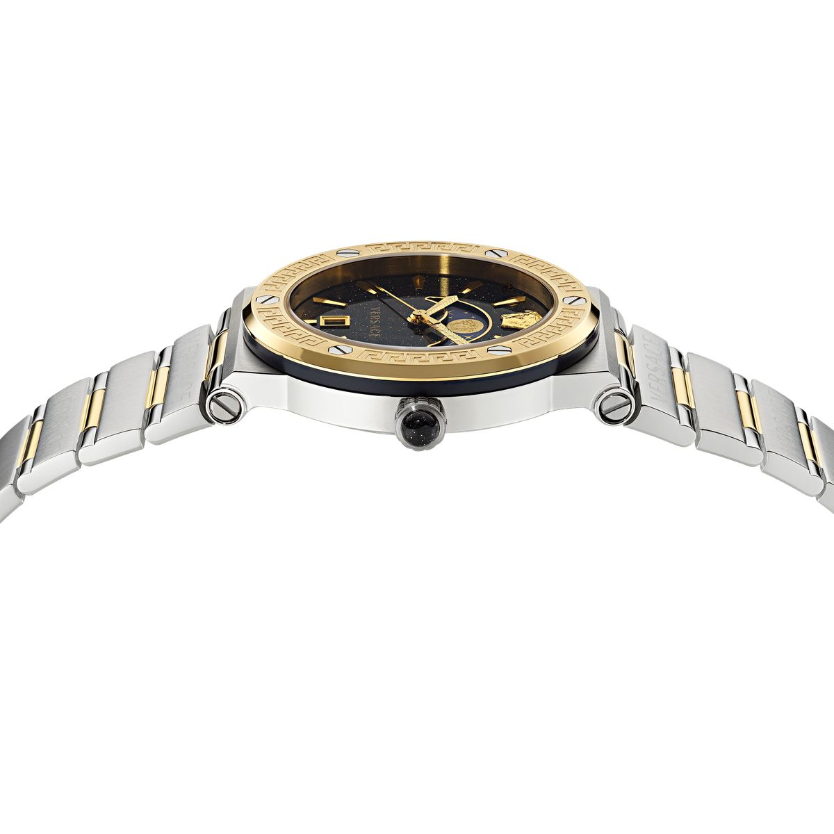 Greca Logo Mondphasen Uhr