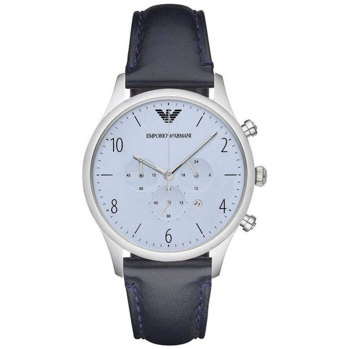 Klassische Herrenuhr aus Edelstahl