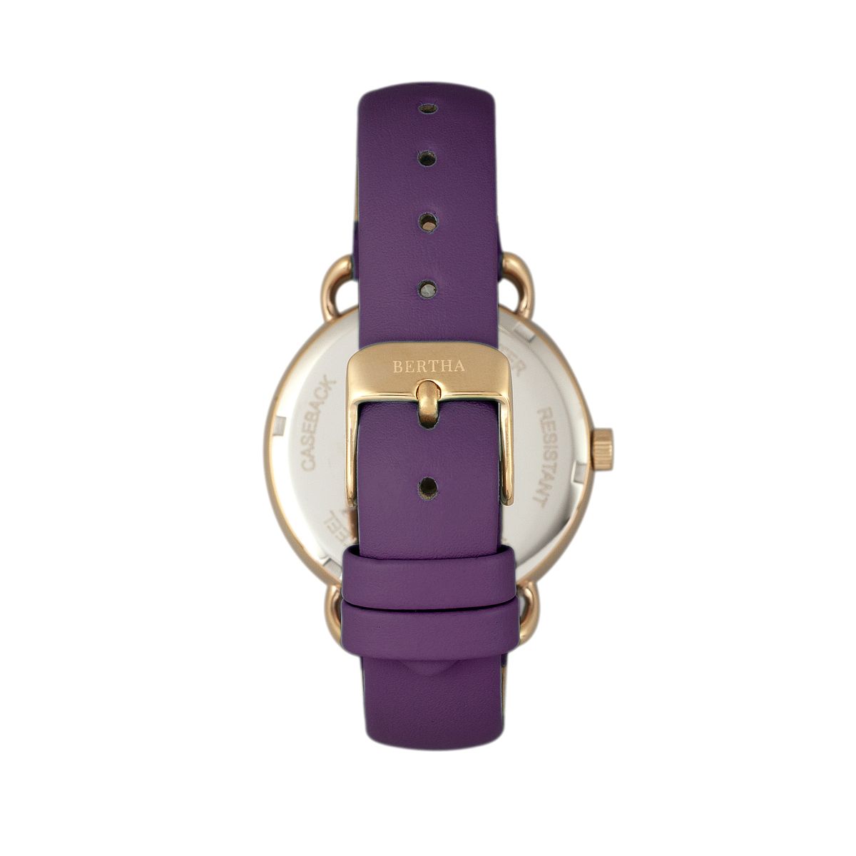 Analoge Multifunktionsuhr mit Lederarmband