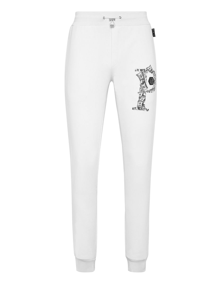 Jogginghose mit Geld-Motiv-Print