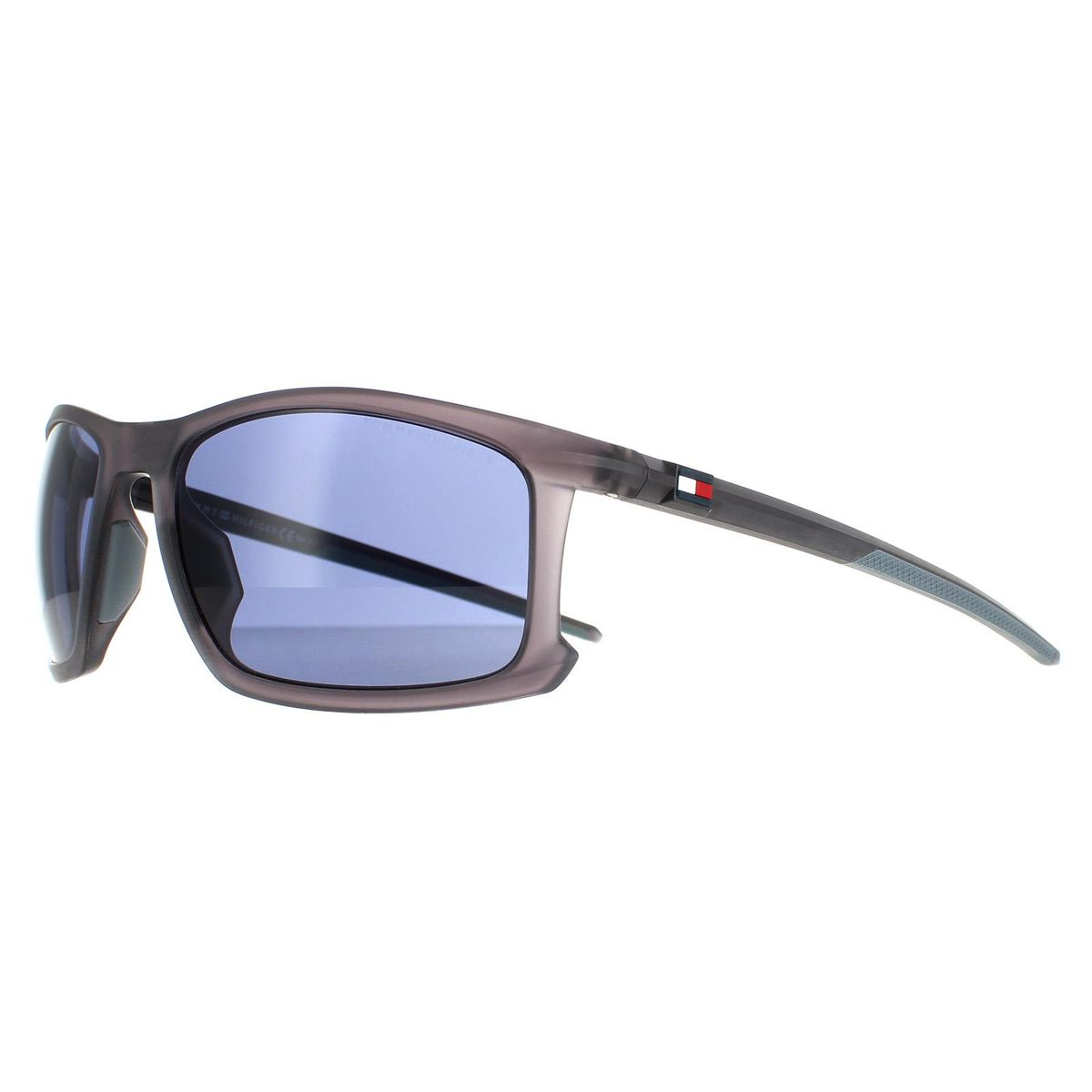 Matte rechteckige Sport-Sonnenbrille