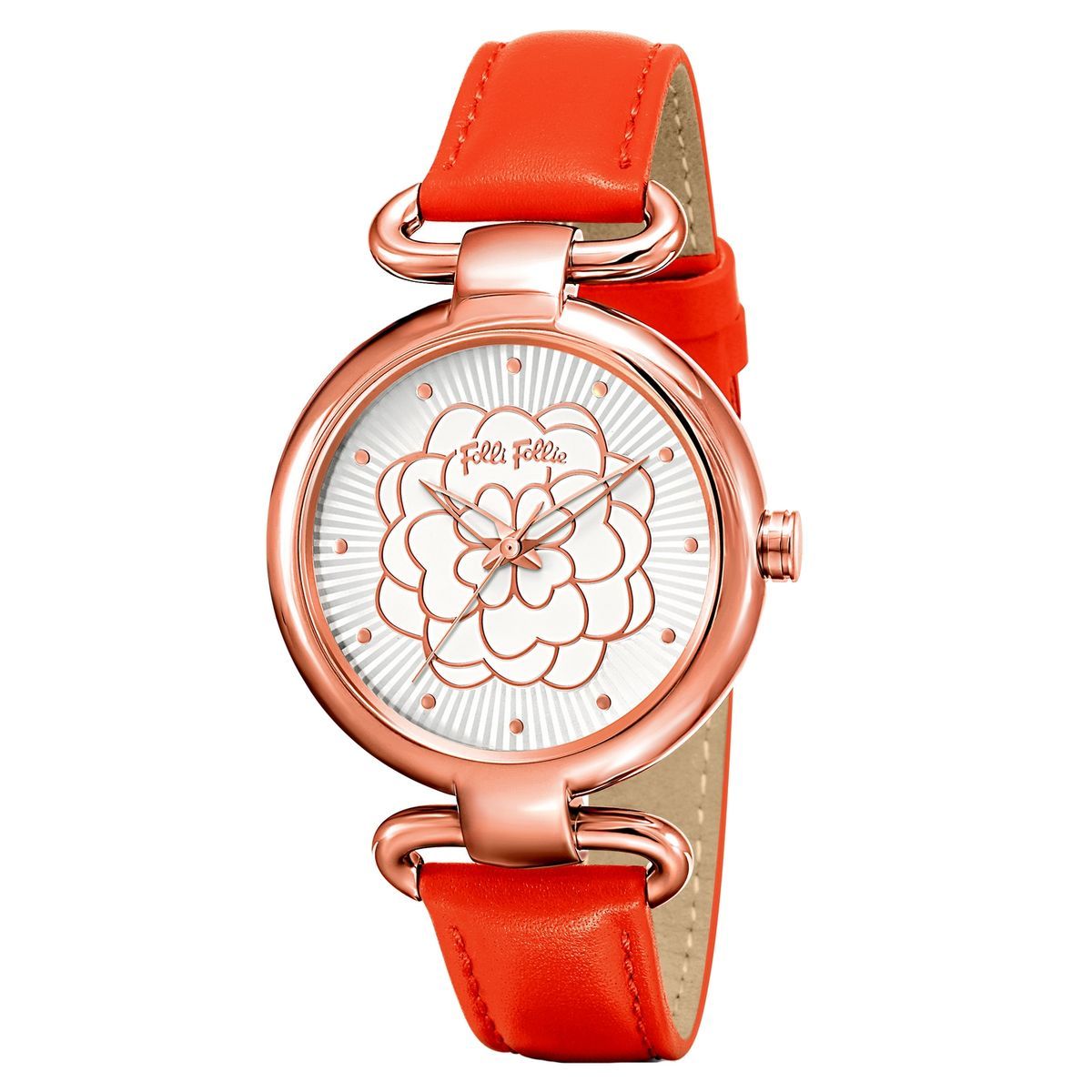 Elegante Damenuhr in Roségold