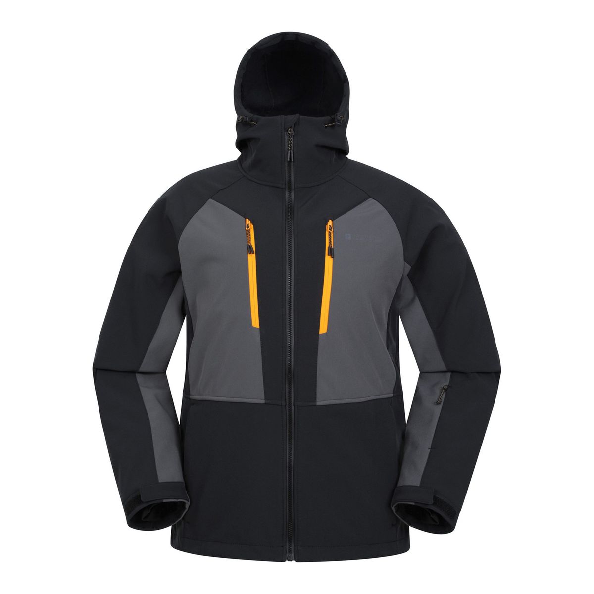 Mountain Warehouse Herren Axis Extreme Softshell-Skijacke (Schwarz)