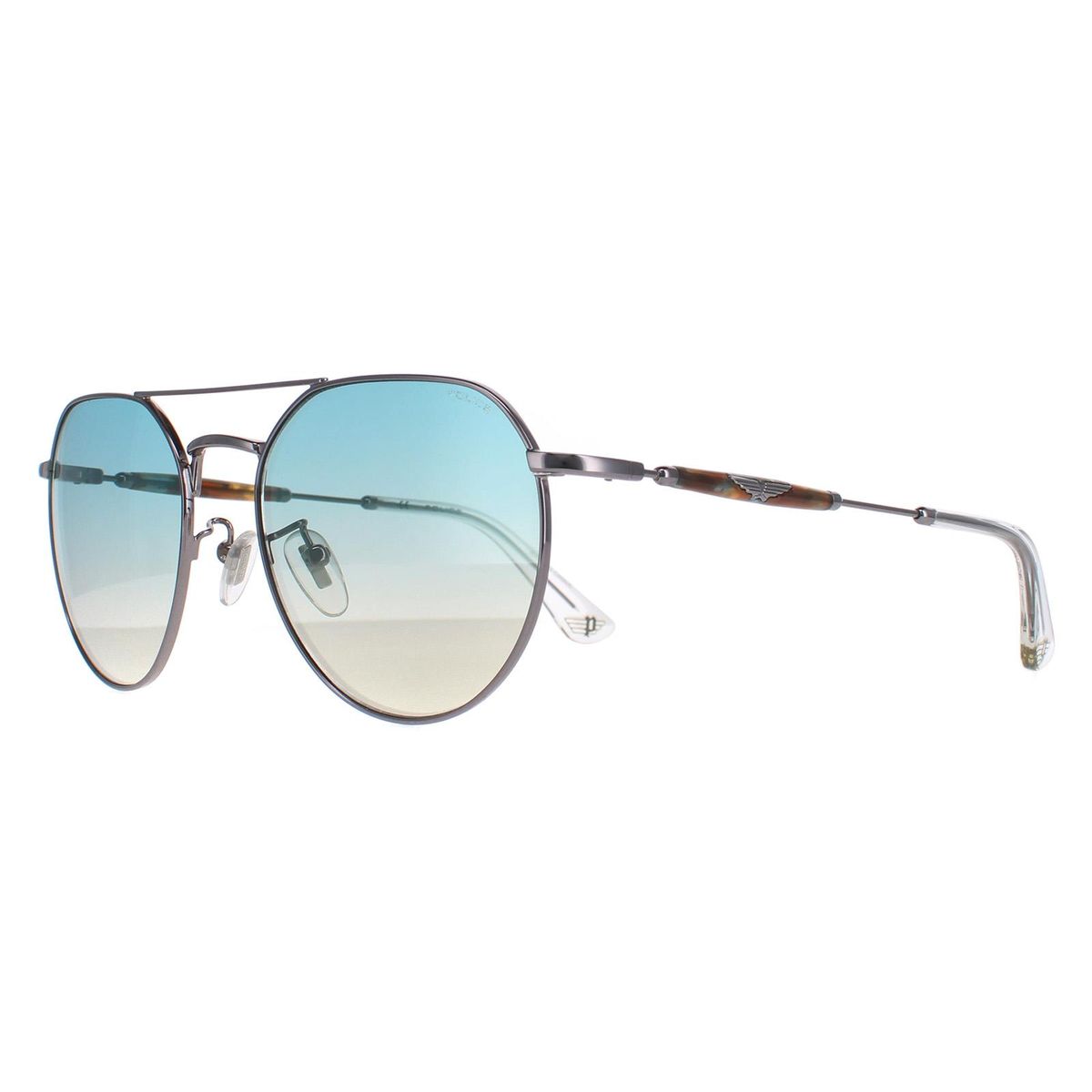 Moderne Pilotenbrille mit Verlaufsgläsern