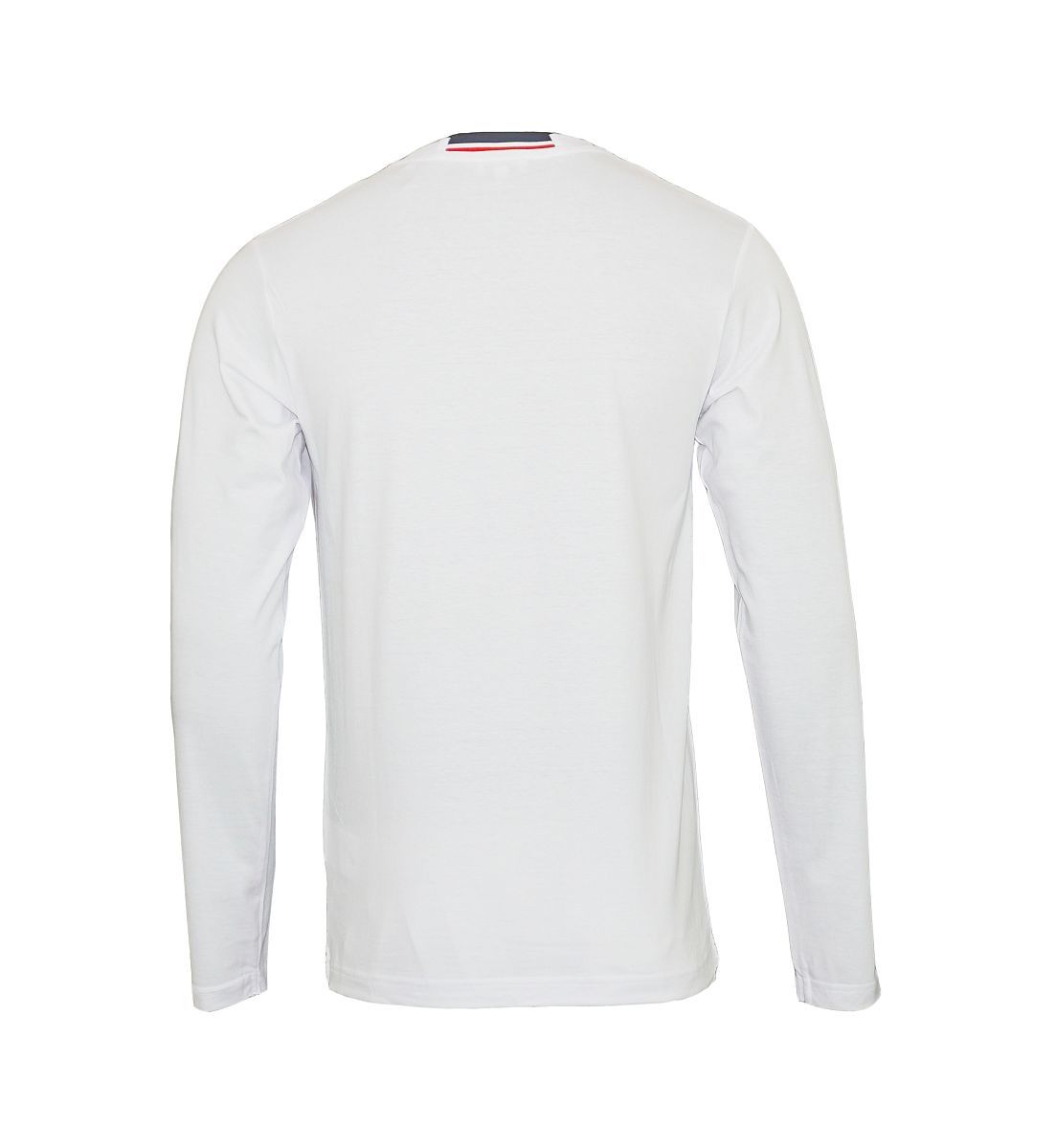 Klassisches Einfarbiges Langarmshirt mit Rundhalsausschnitt