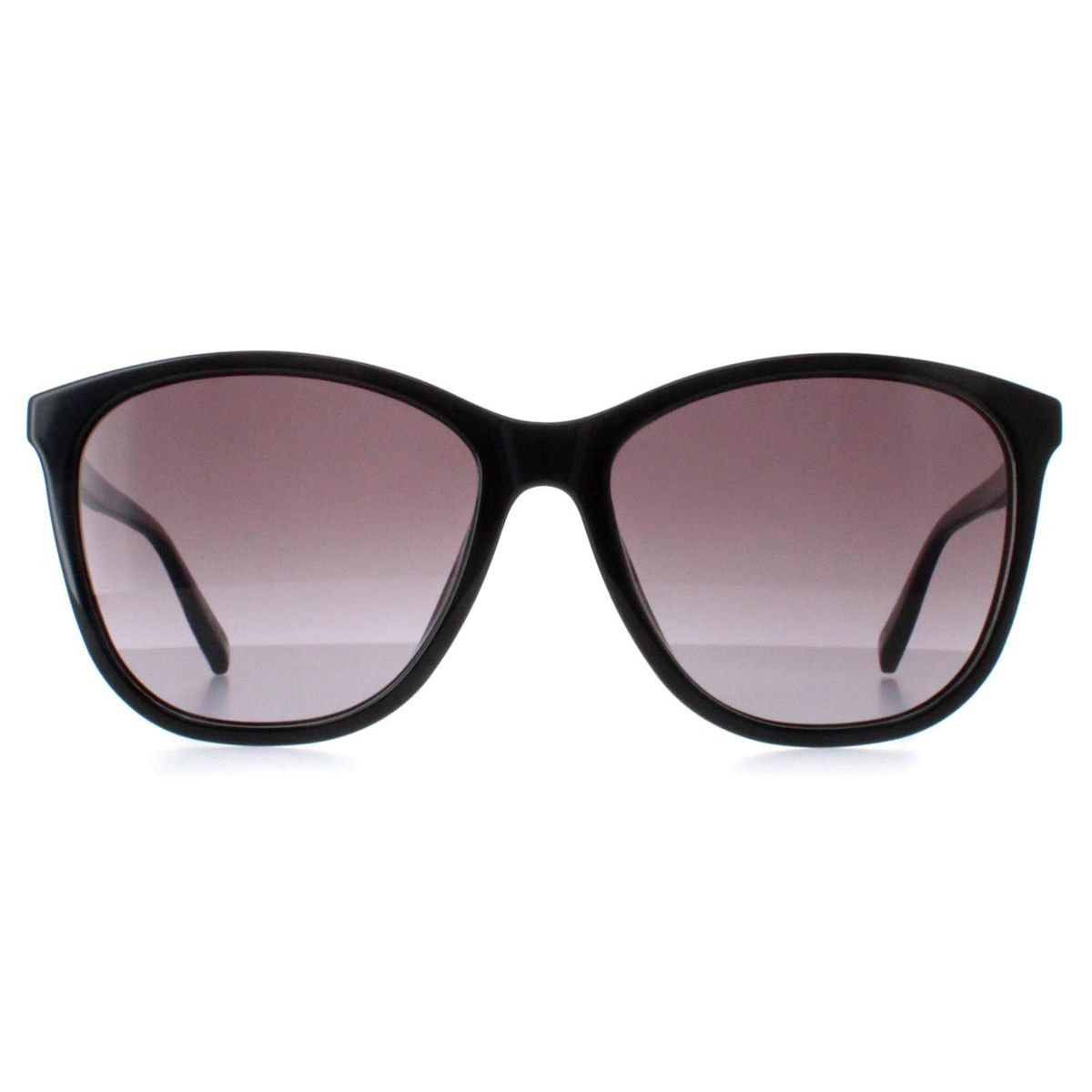 Schwarze übergroße Butterfly-Sonnenbrille