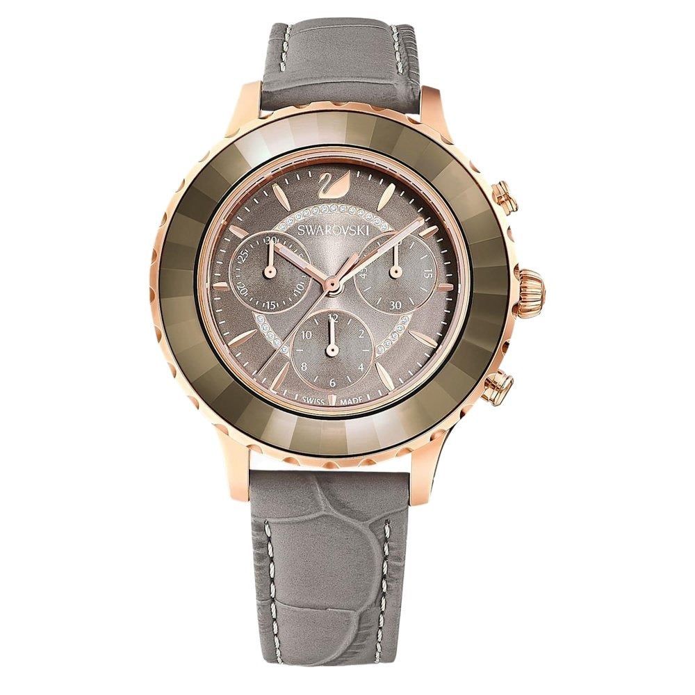 Elegante Roségold Chronographenuhr