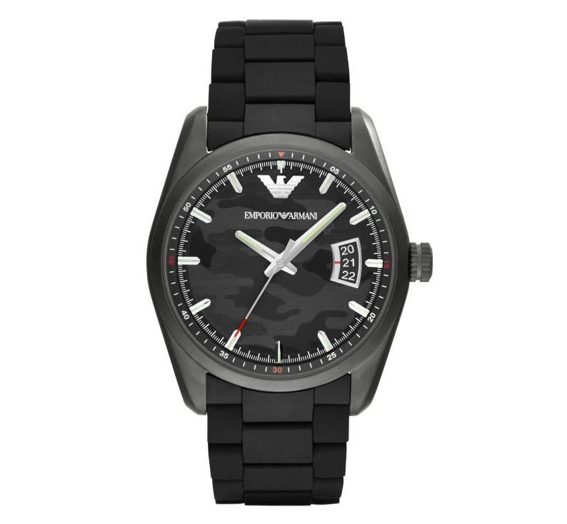 Moderne Armbanduhr mit Camouflage-Zifferblatt