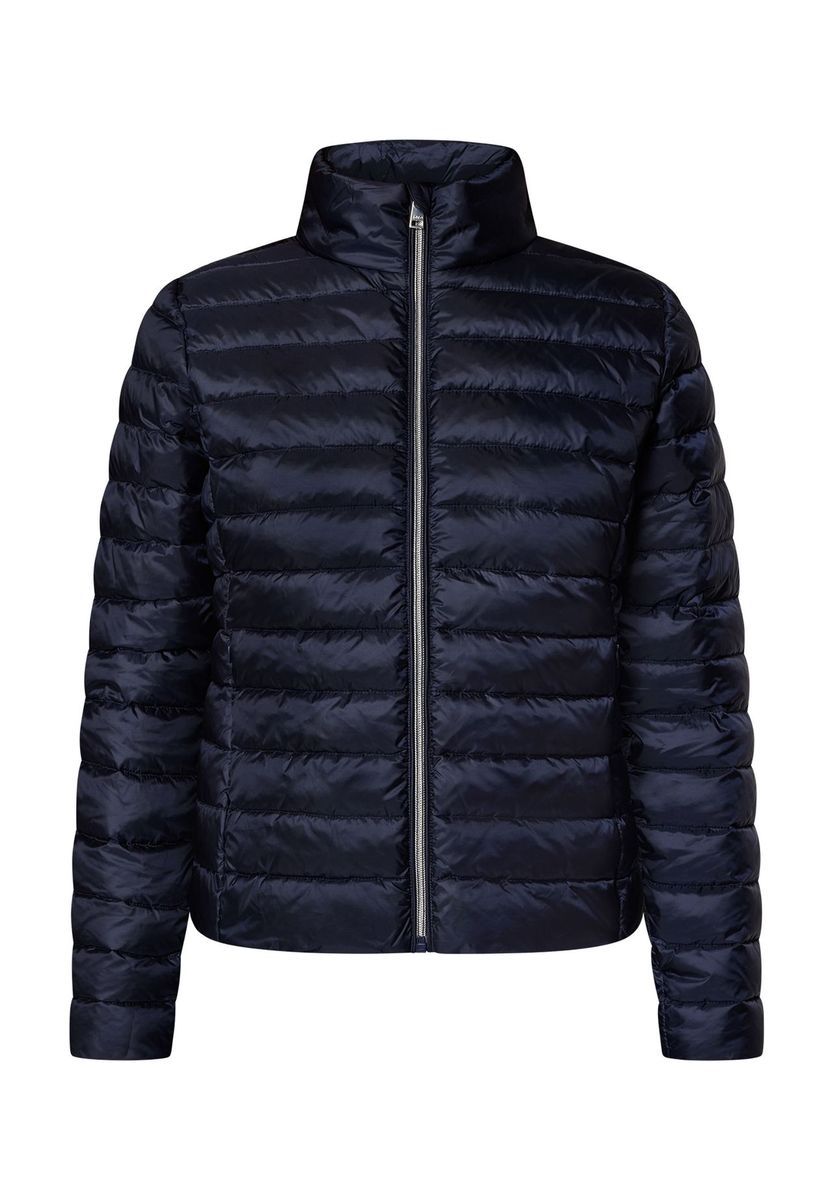 Klassische Marineblaue Steppjacke