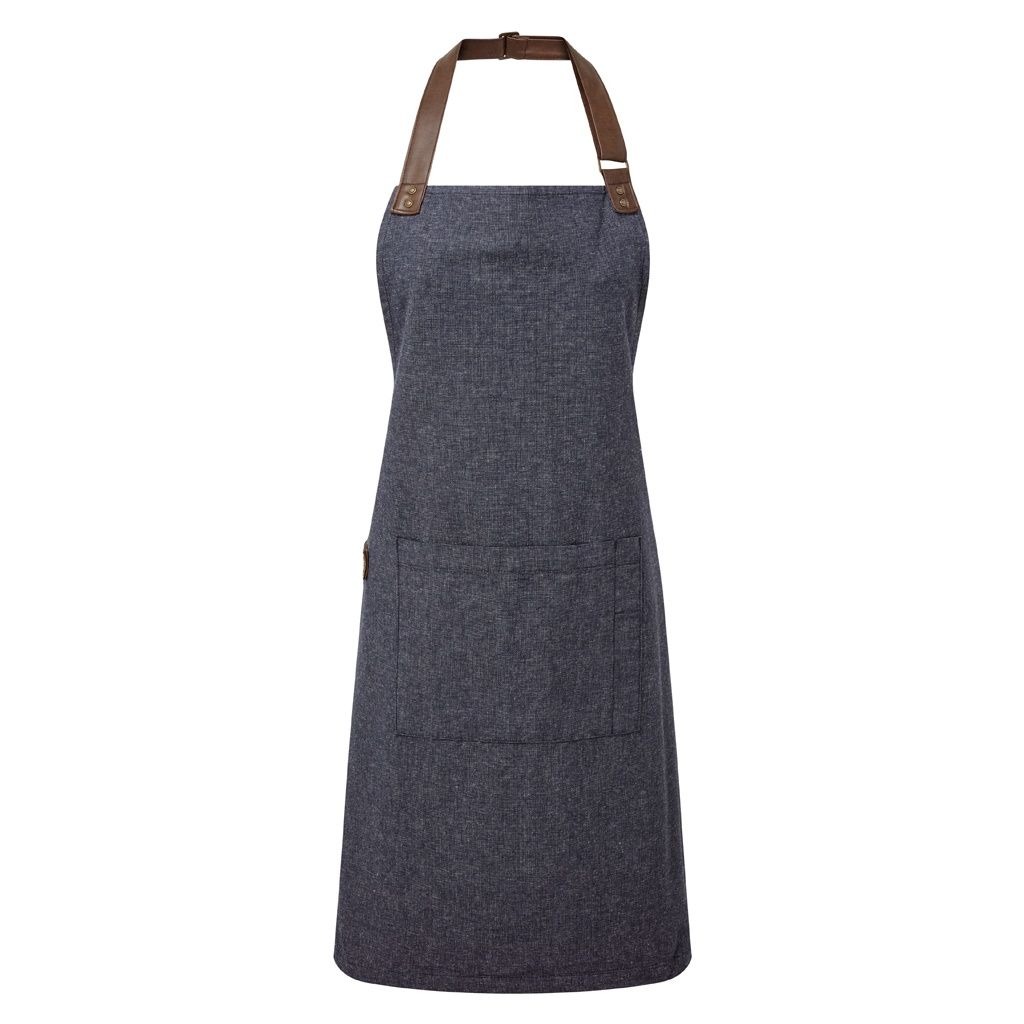 Unisex Denim Latzschürze mit Taschen