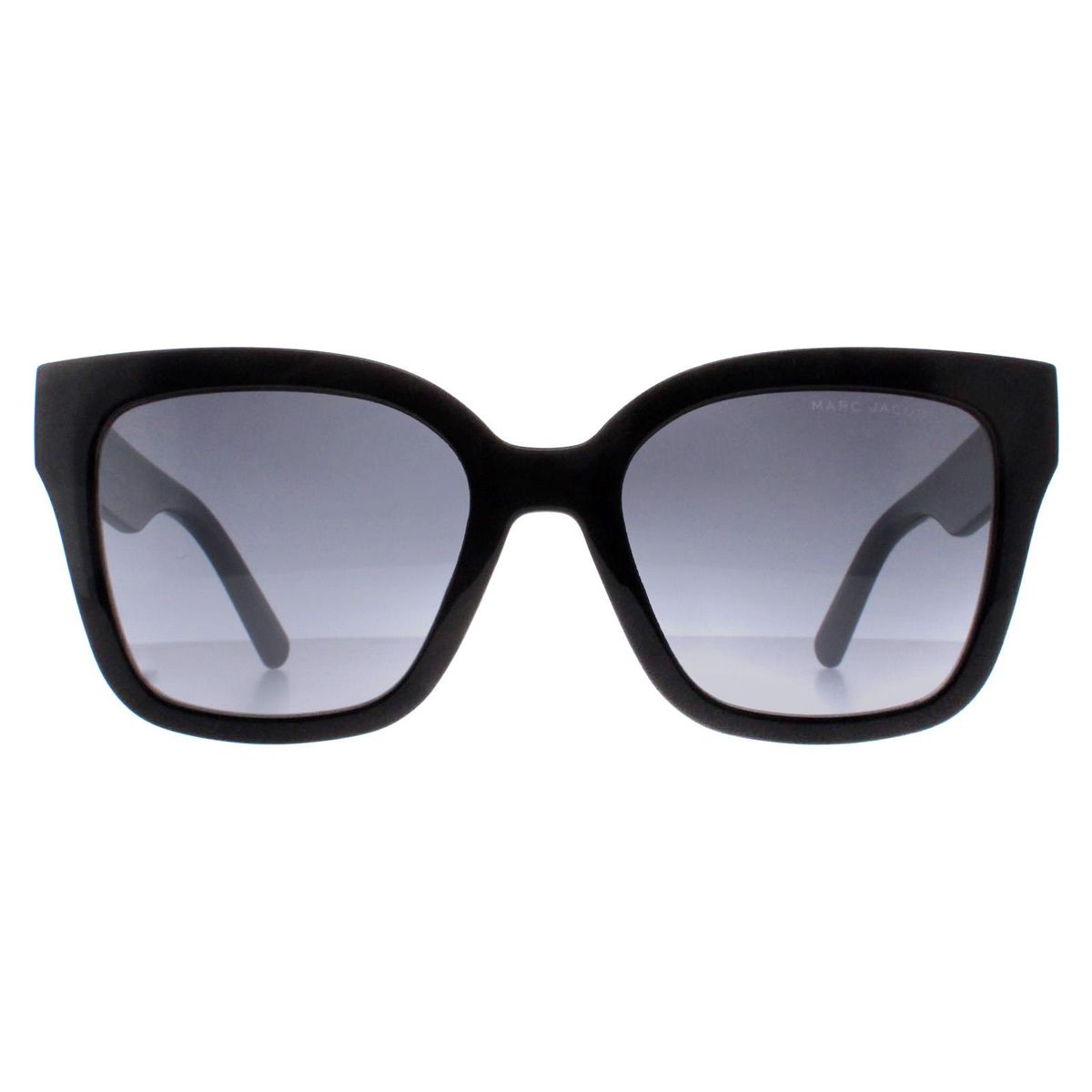 Sonnenbrille mit quadratischem Rahmen und Farbverlaufsglas