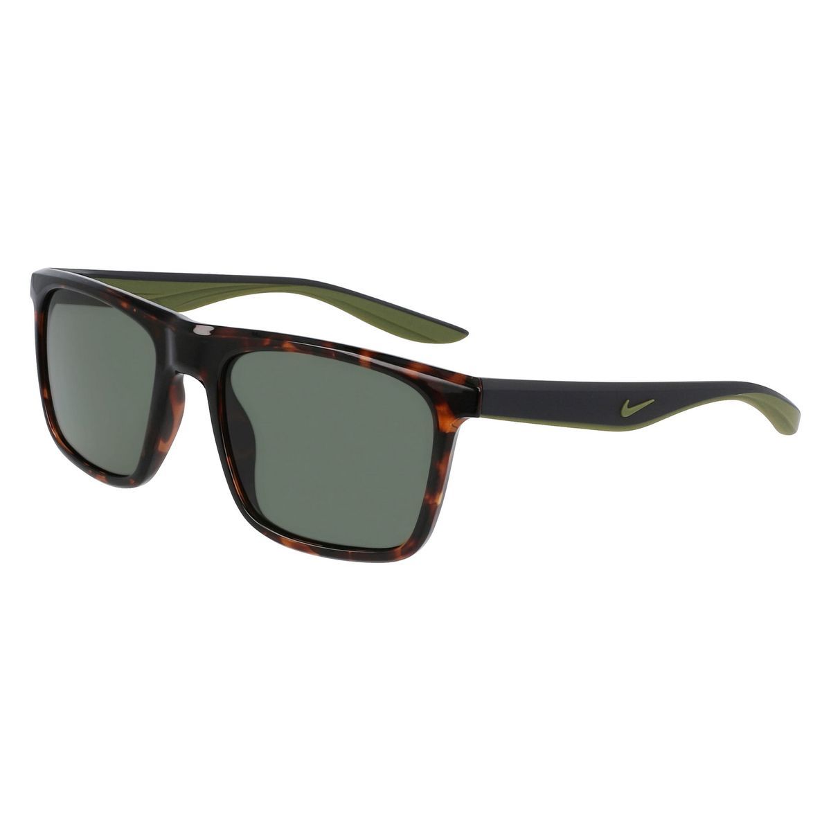 Sonnenbrille mit quadratischem Rahmen und Logo-Detail
