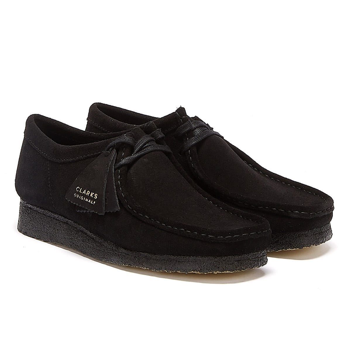 Clarks Originals Wallabee Herrenschuhe - (Schwarz)