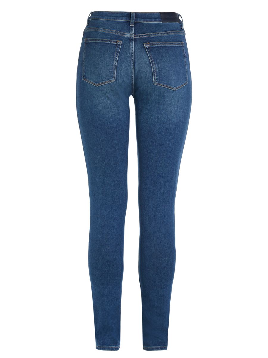 Skinny Jeans mit mittlerer Leibhöhe