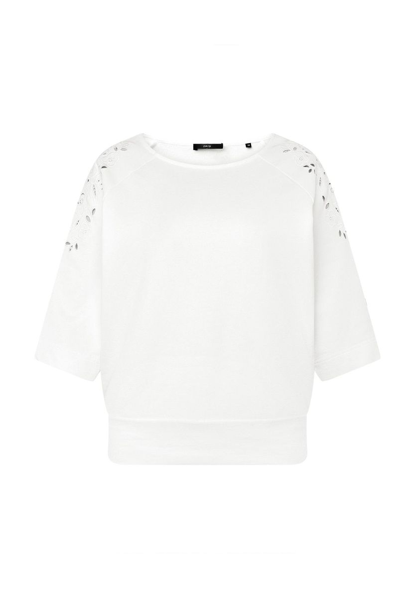 Sweatshirt mit Stickerei, lockere Passform