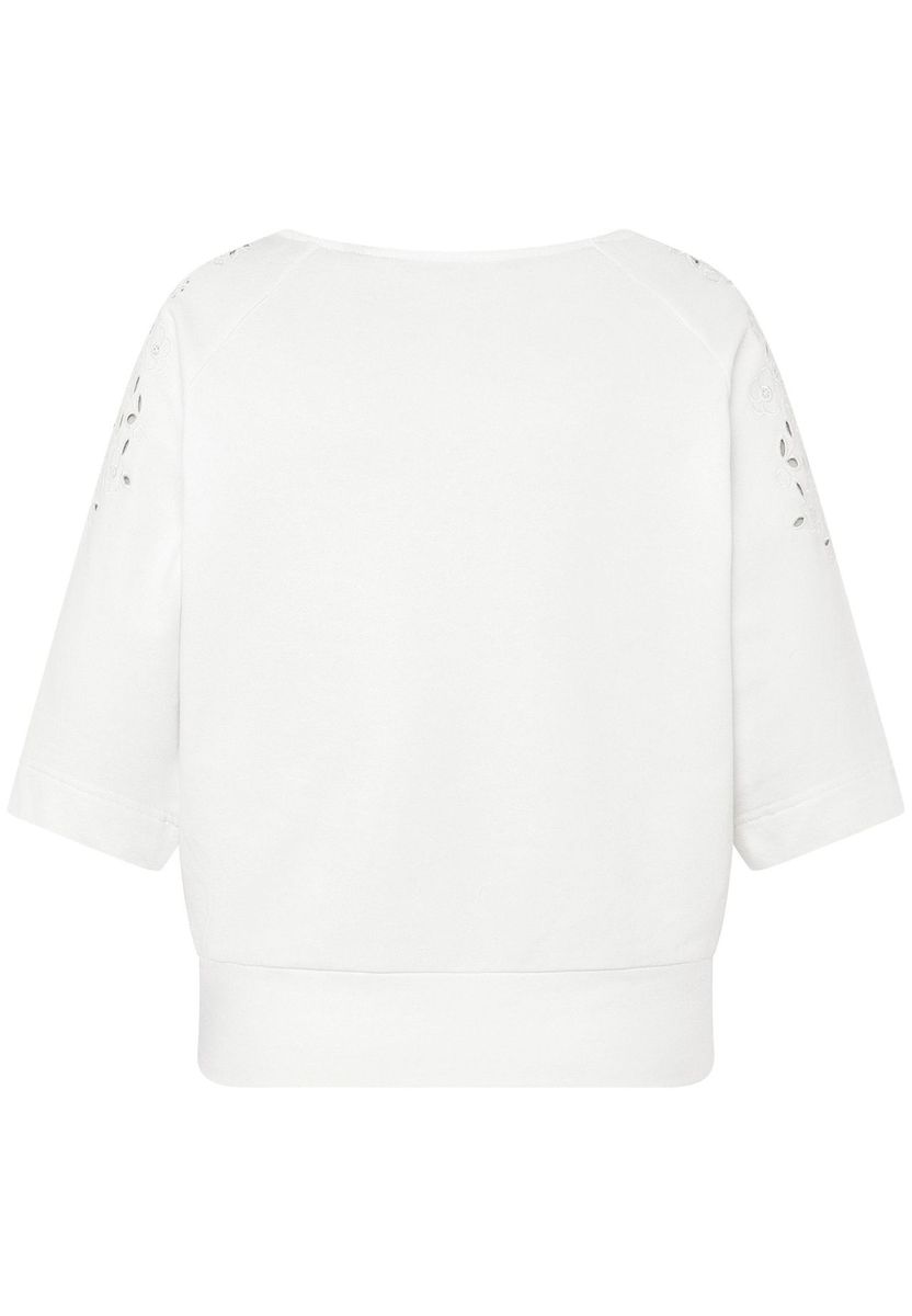 Sweatshirt mit Stickerei, lockere Passform