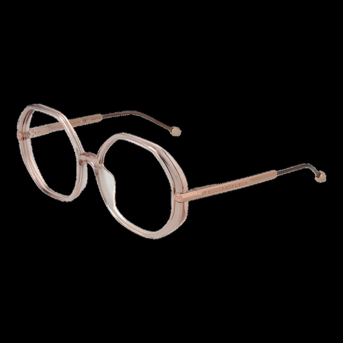 Runde Vollrand-Brille aus Acetat