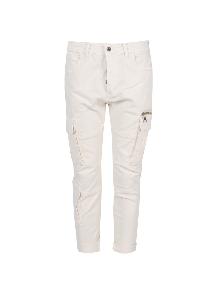 Beige Cargo-Hose für Herren
