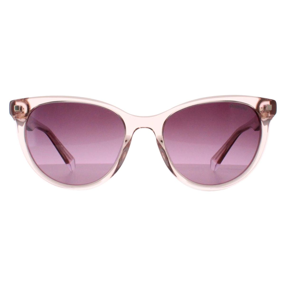 Rosafarbene Katzenaugen-Sonnenbrille