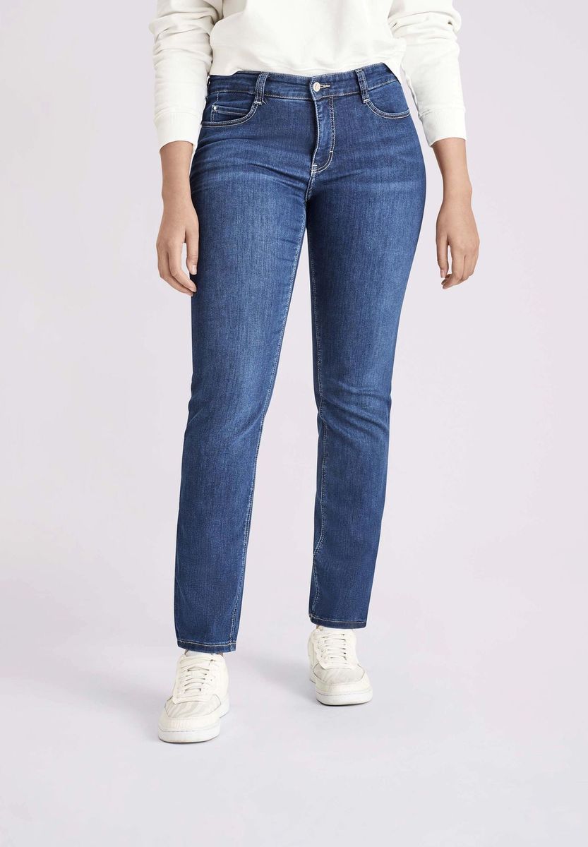 Klassische Damenjeans mit schmaler Passform