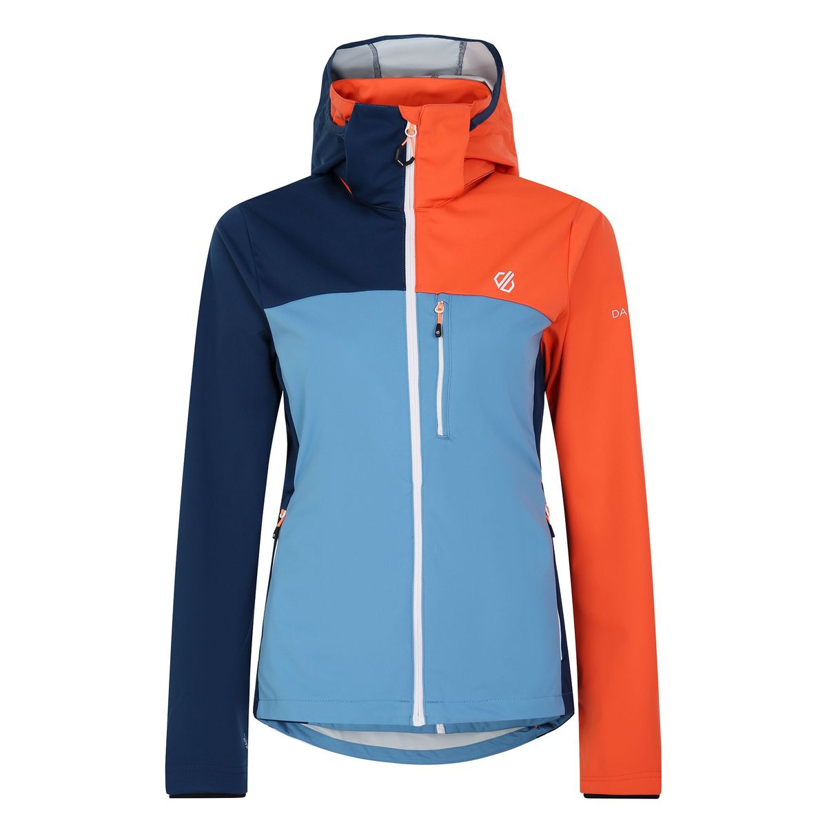 Dare 2B - "Lexan" Softshelljacke für Damen (Niagarablau/Satsuma)