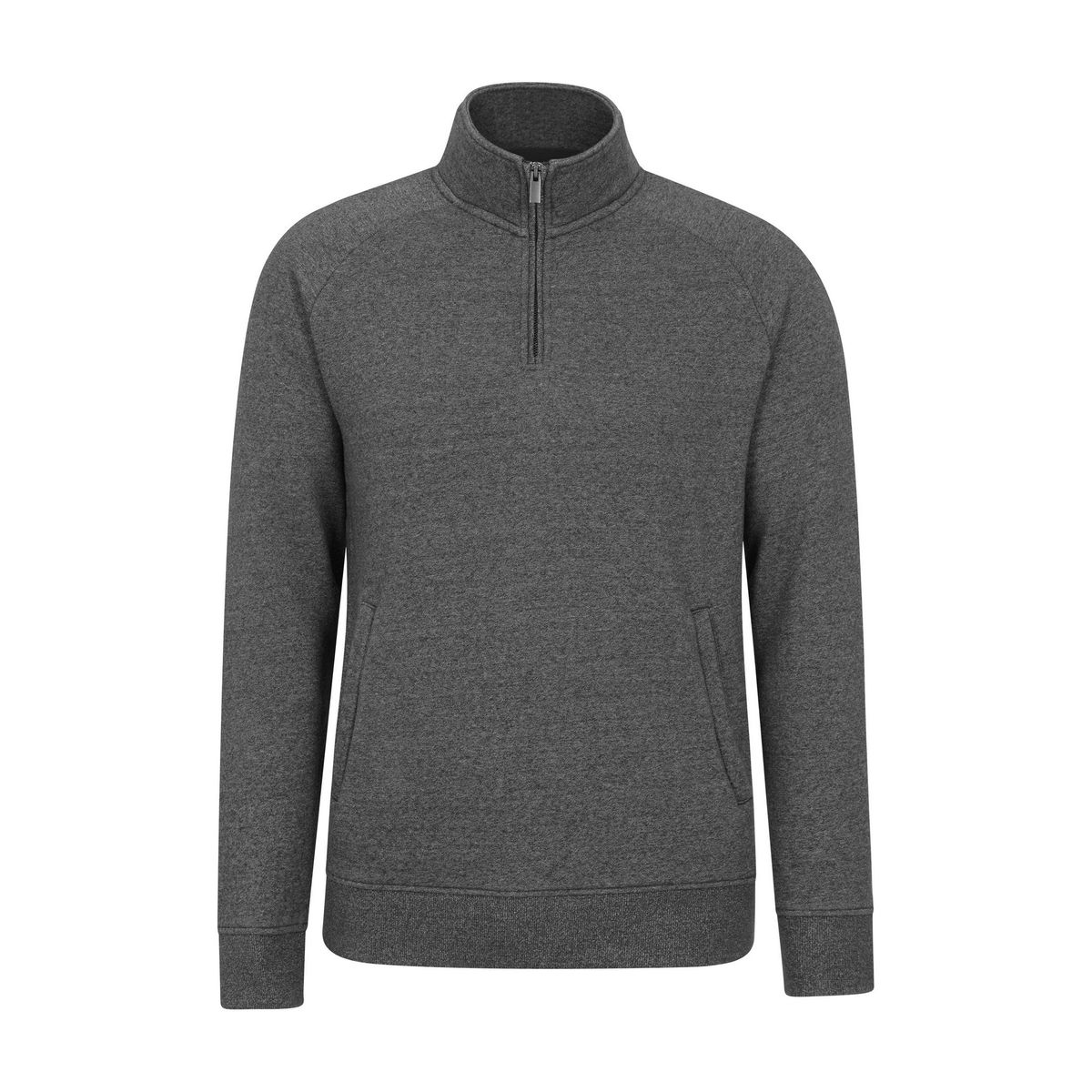 Herren Pullover mit halbem Reißverschluss