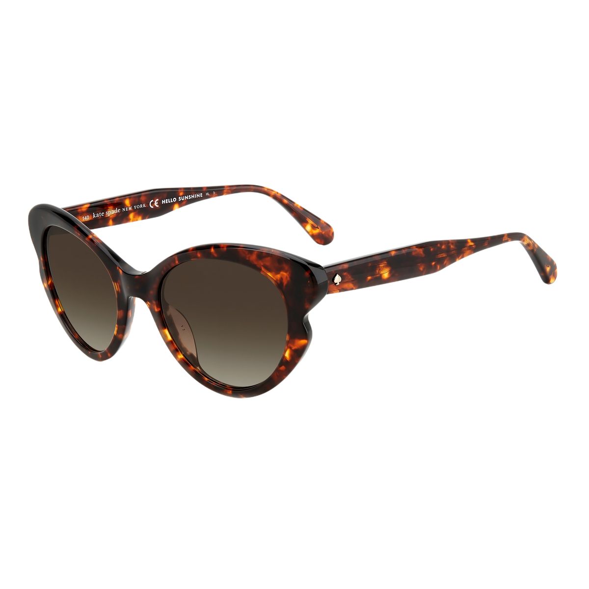 Cat-Eye Schildpatt Sonnenbrille