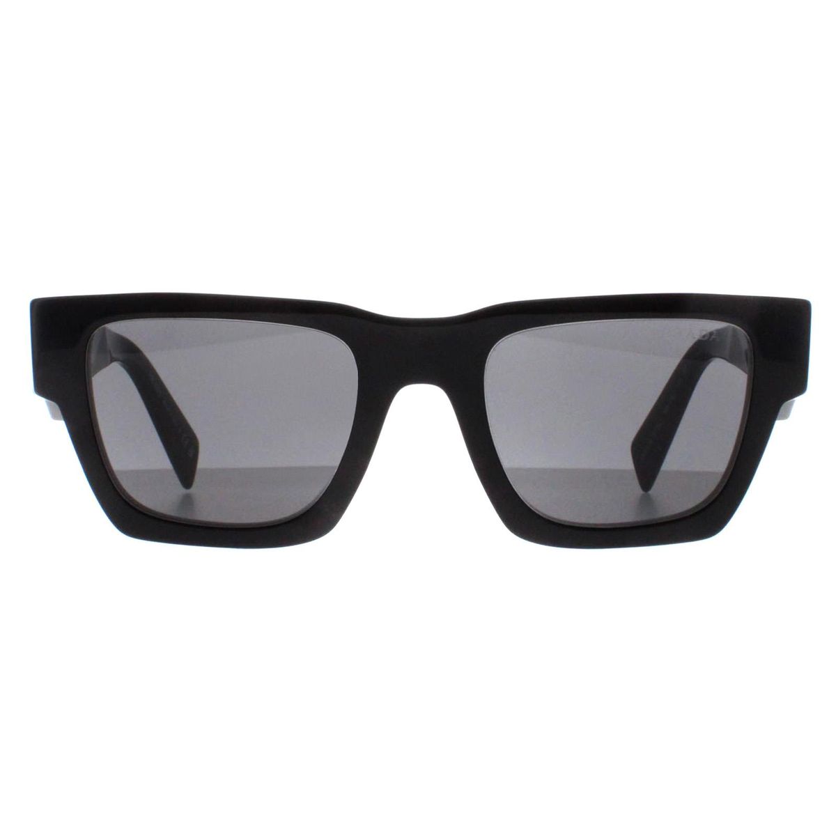 Rechteckige Sonnenbrille mit dickem Rahmen
