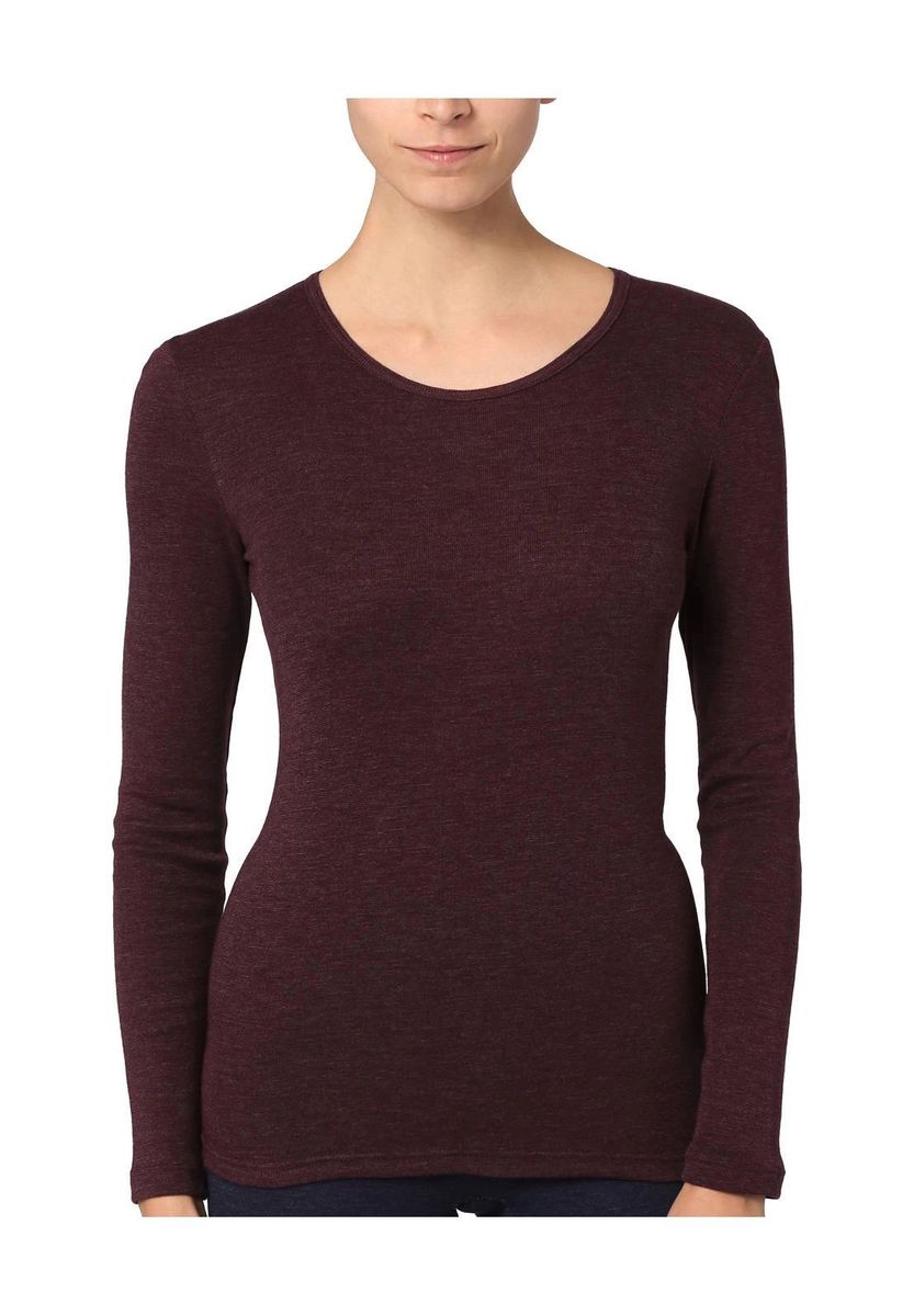 Figurbetontes Langarm-Shirt zum Unterziehen