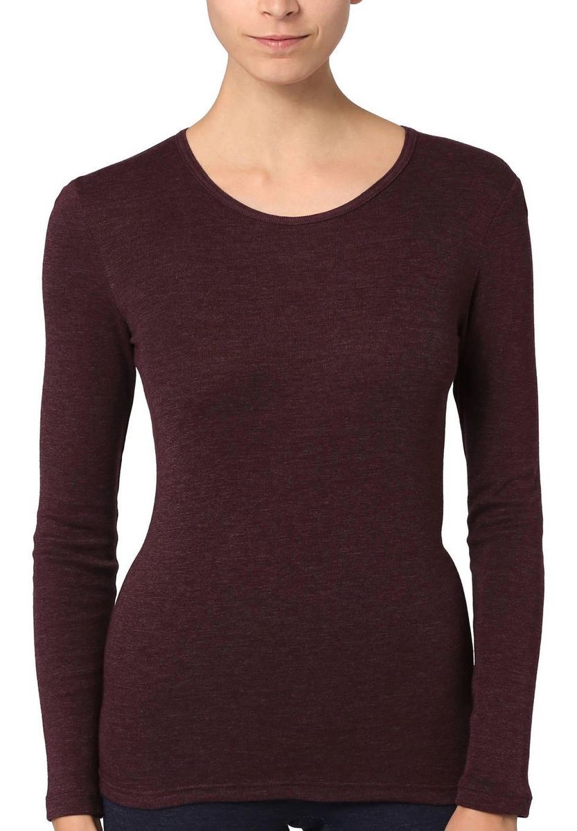 Figurbetontes Langarm-Shirt zum Unterziehen