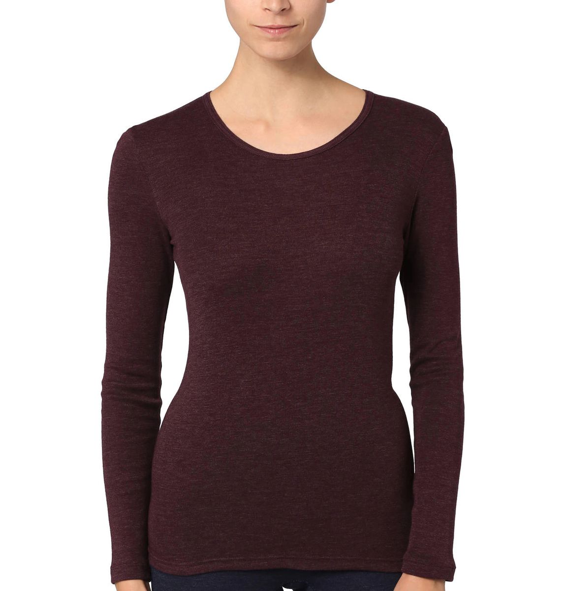 Thermo-Langarmshirt mit angerauter Innenseite