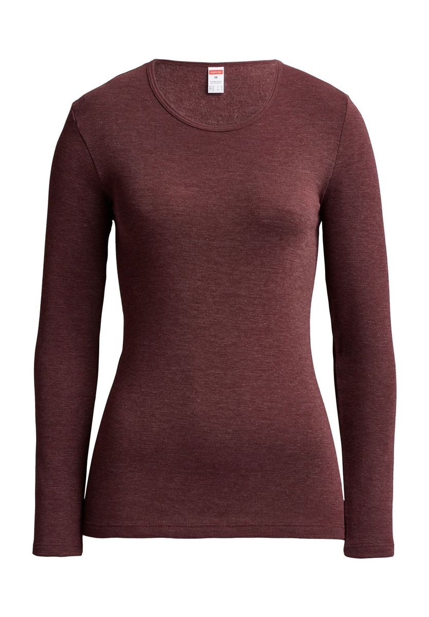 Langarm Baumwollmischung Lounge-Oberteil