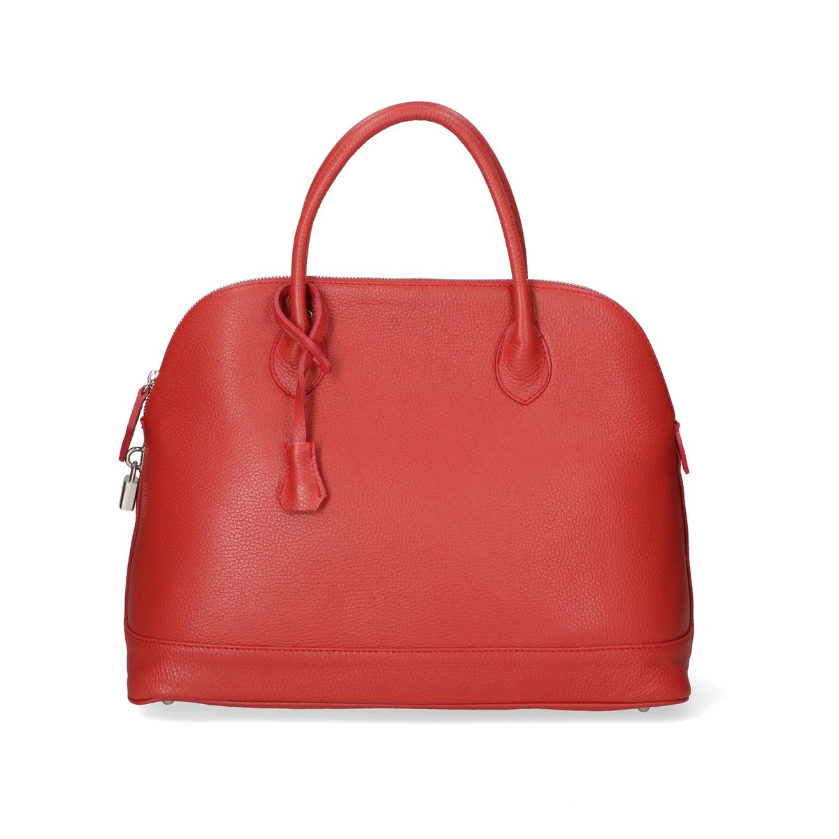 Dome Leder Handtasche mit Griff