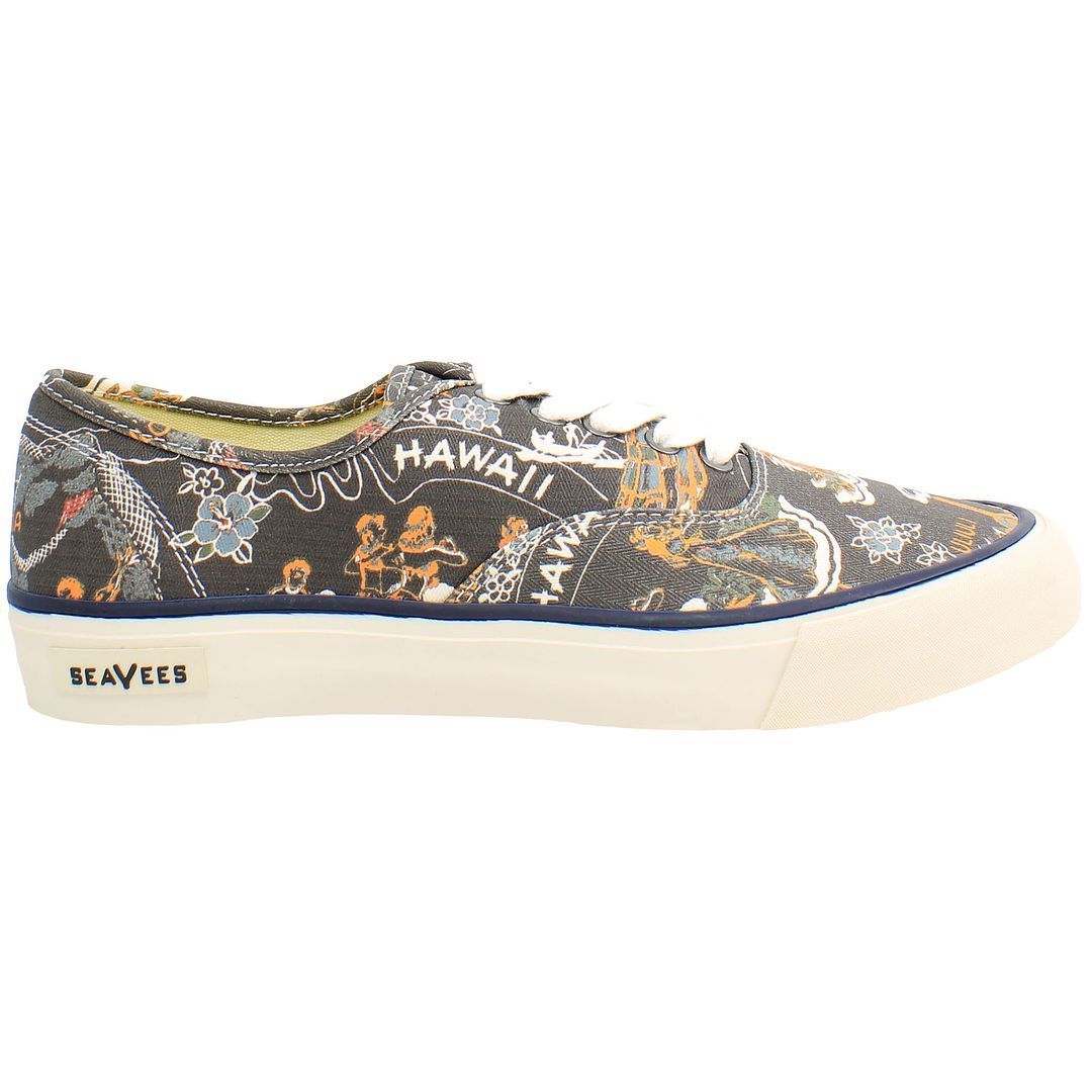 Hawaii Print Canvas Sneaker