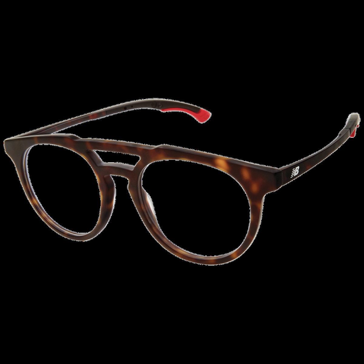 Runde Schildpatt Vollrandbrille