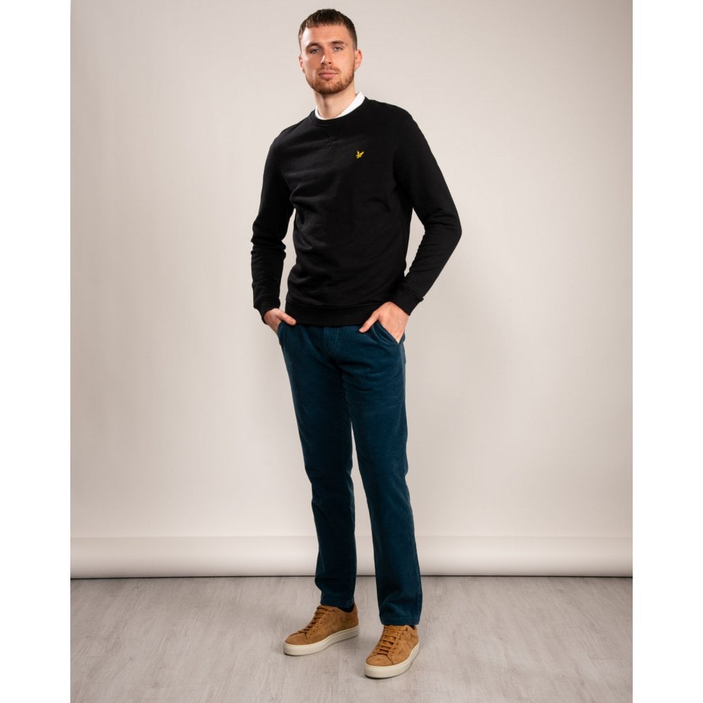 Herren Baumwoll-Sweatshirt mit Rundhalsausschnitt