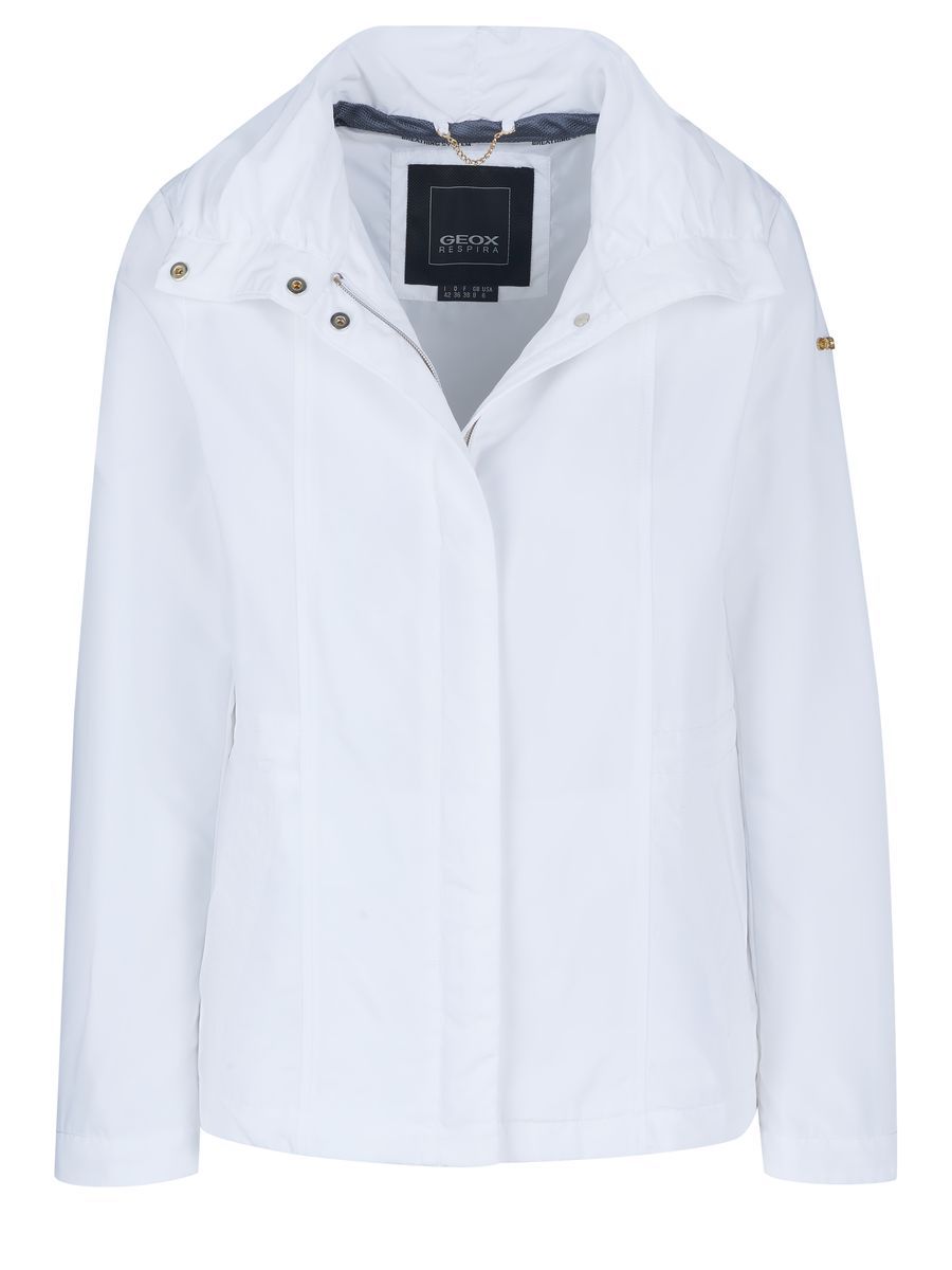 Knackig Weiße Leichte Outdoor Jacke