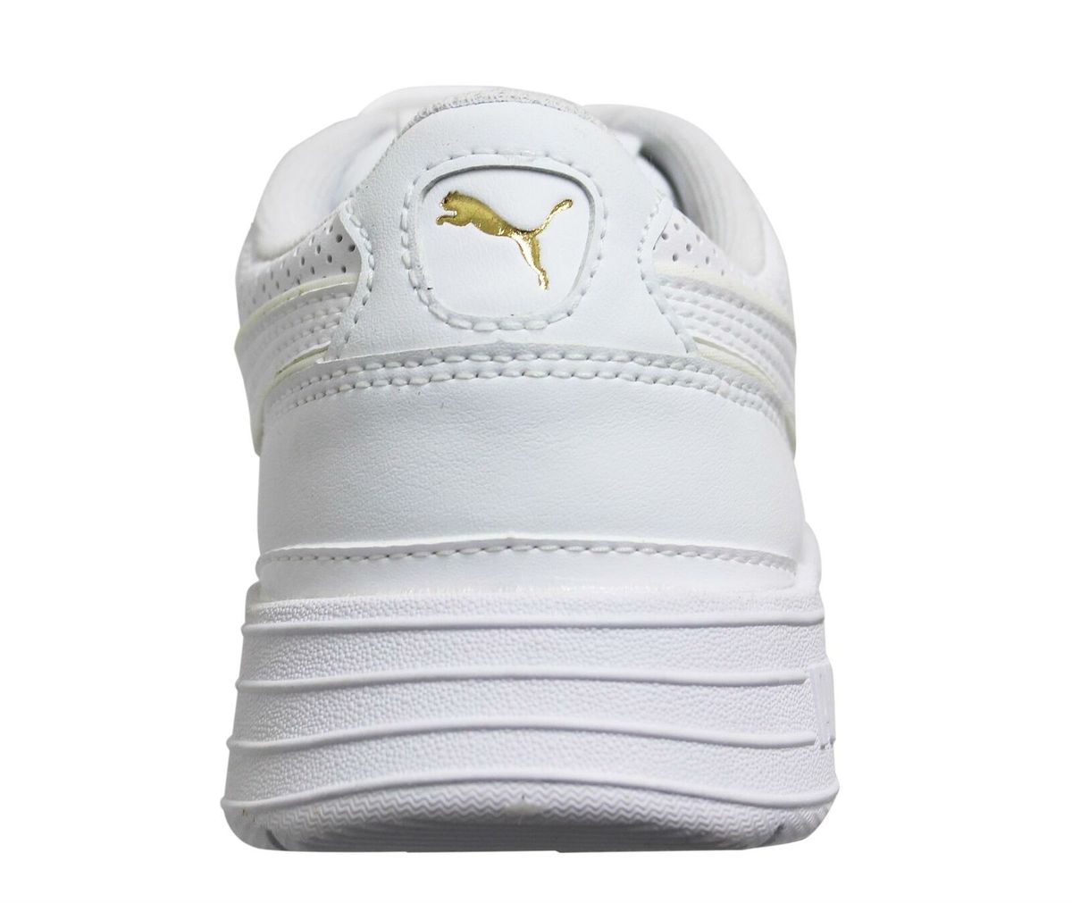 Perforierte Leder Low-Top Sneaker