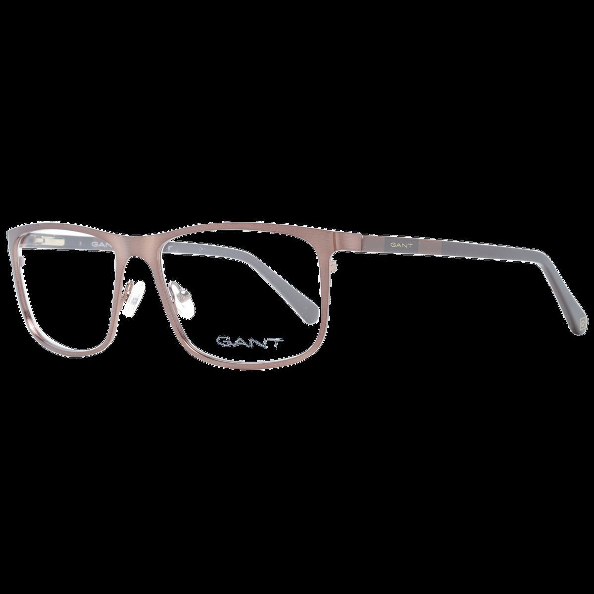 Rechteckige Vollrand-Metallbrille