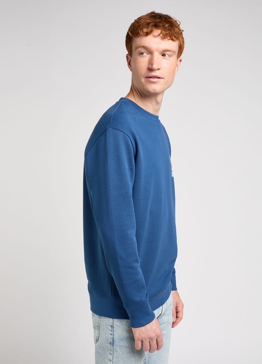 Klassisches Sweatshirt mit Logo-Print