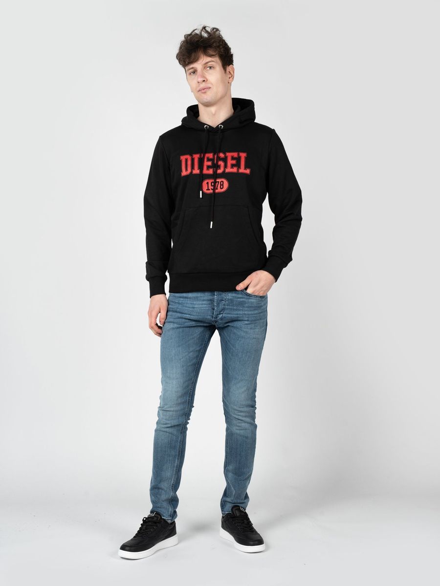 Kapuzenpullover mit Logo-Grafik