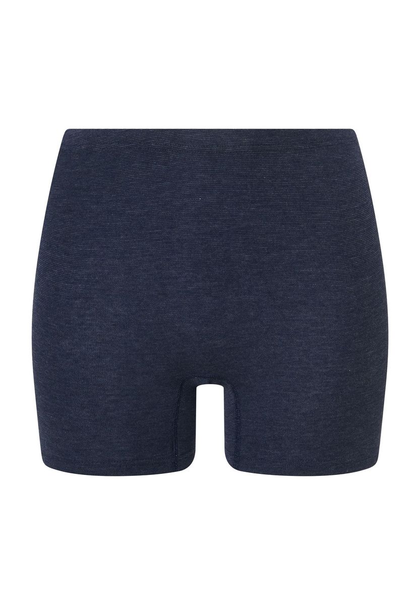 Bequeme melierte Strick-Boxershorts