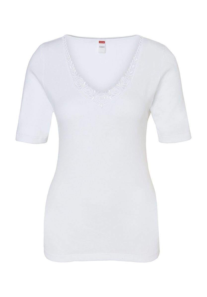 Elegantes Oberteil mit Rosen-Spitze