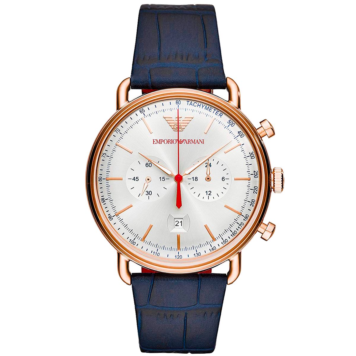 Klassische Flieger-Armbanduhr mit Chronograph