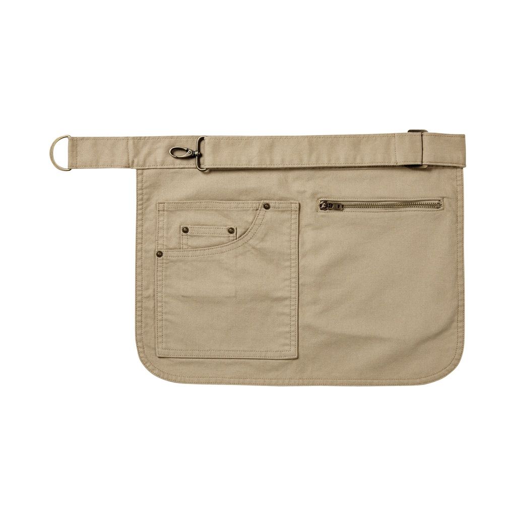 Khaki Utility Hüftschürze mit Taschen