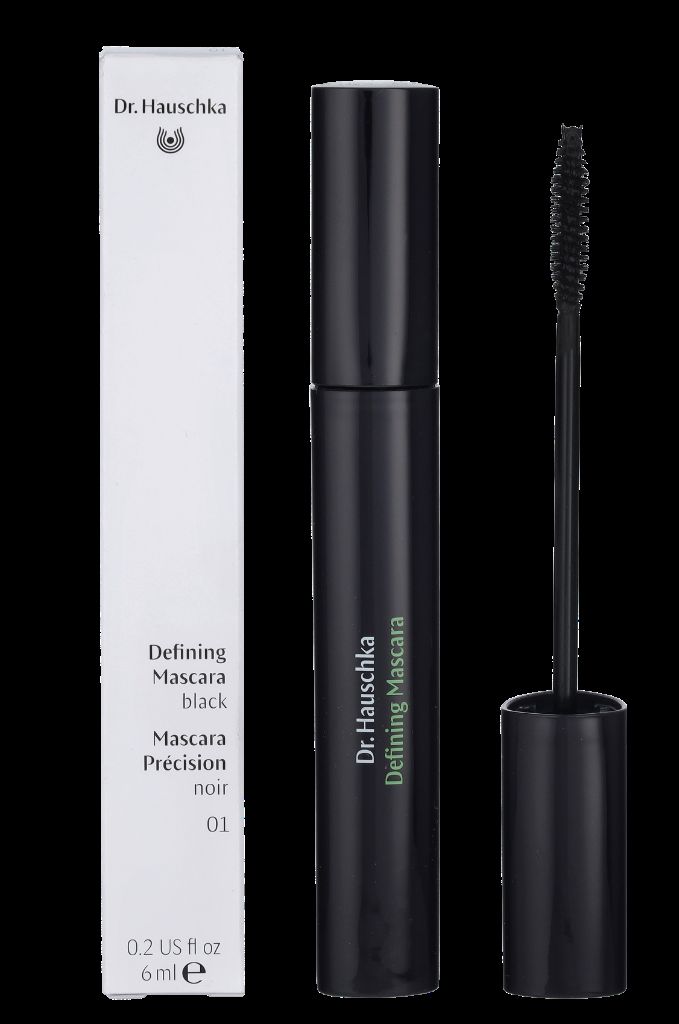Definierende schwarze Mascara für Wimpern