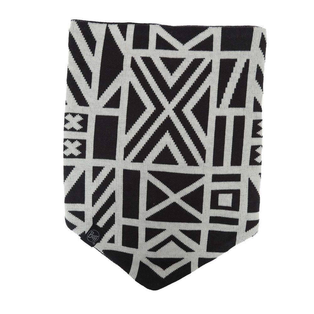 Geometrisches Strickbandana Halswärmer
