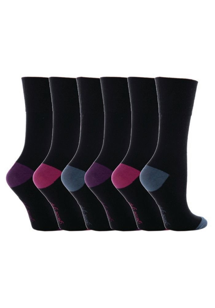 Gentle Grip - 6 Paar Damen Gentle Grip nicht elastische Socken - GG11